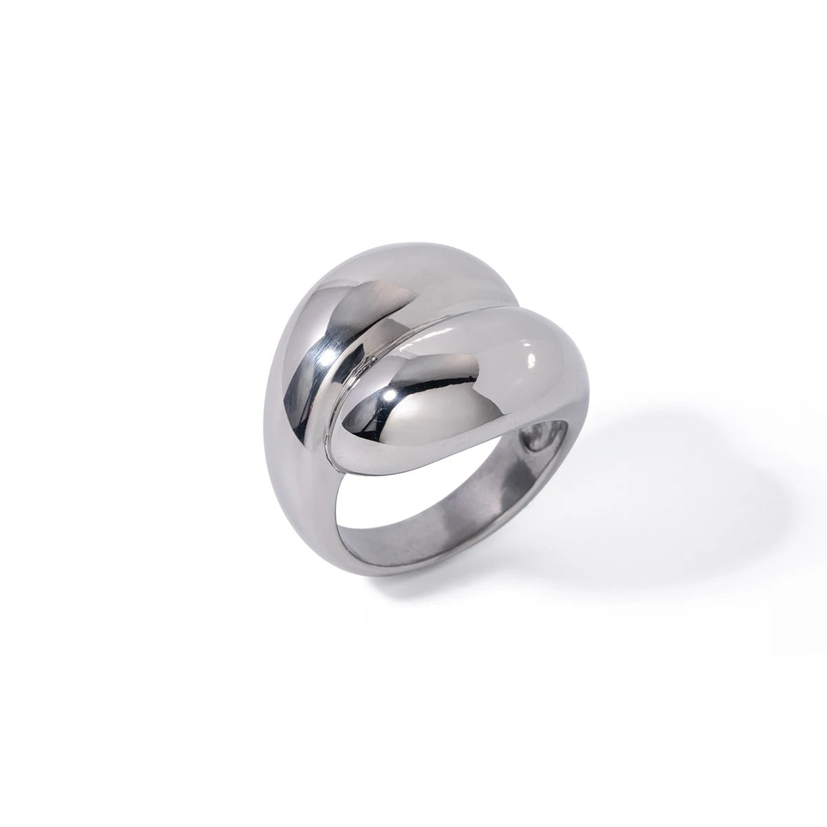 CROSS STACKING RING