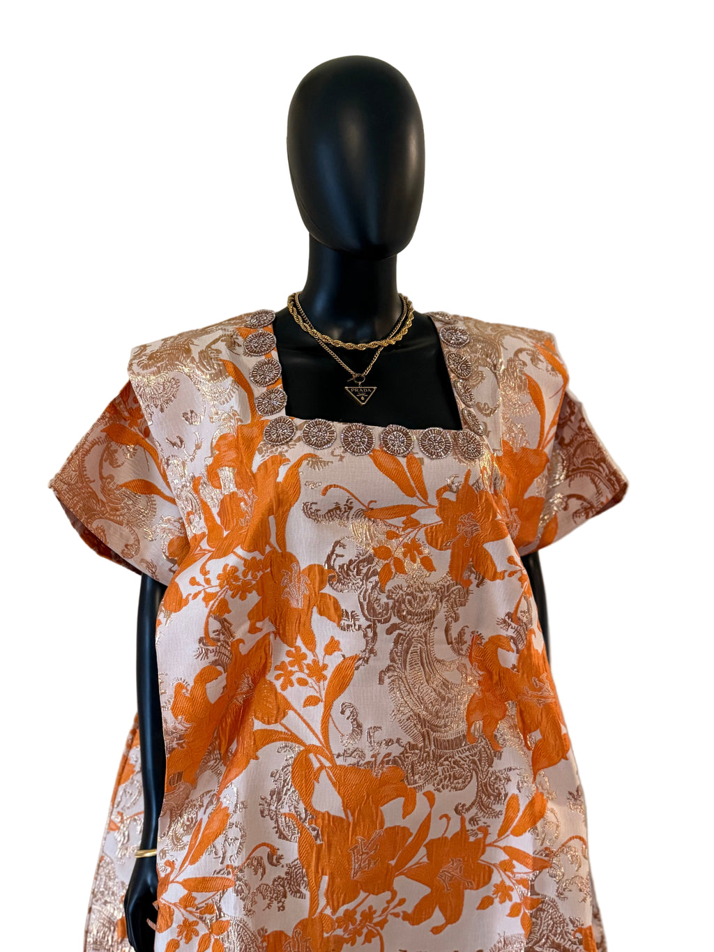 Anita Luxury brocade boubou dress