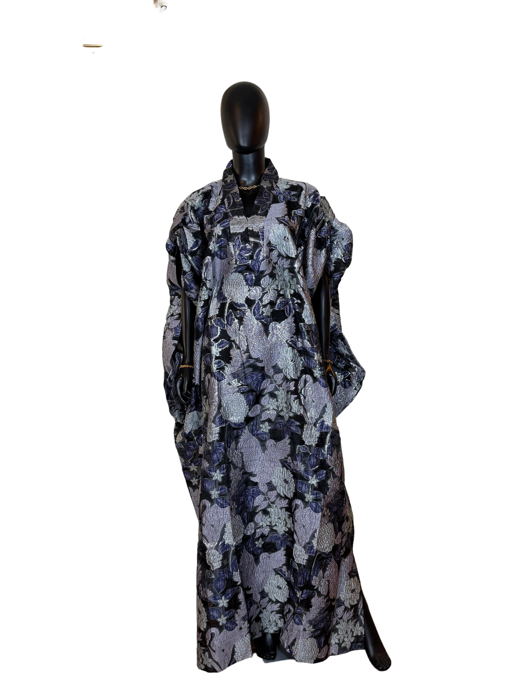 Luxury Brocade Organza boubou