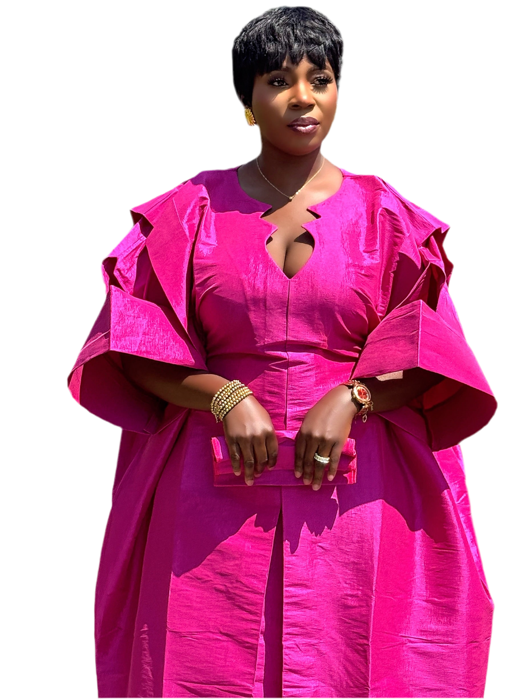 Zara Ready to wear Luxury bubu Nigerian Rich aunty dress Kaftan kimono dress