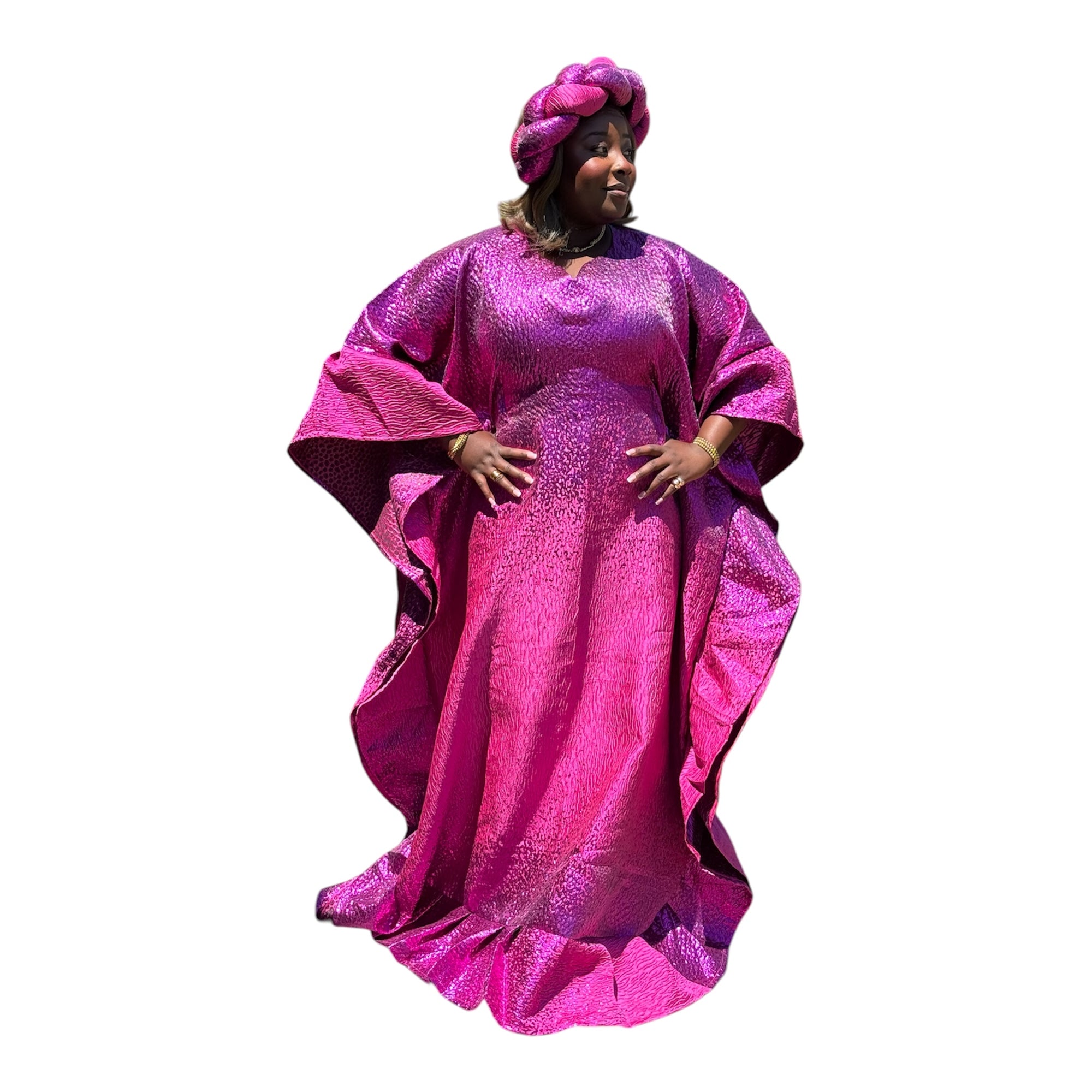 LUXURY BUTTERFLY BUBU DRESS