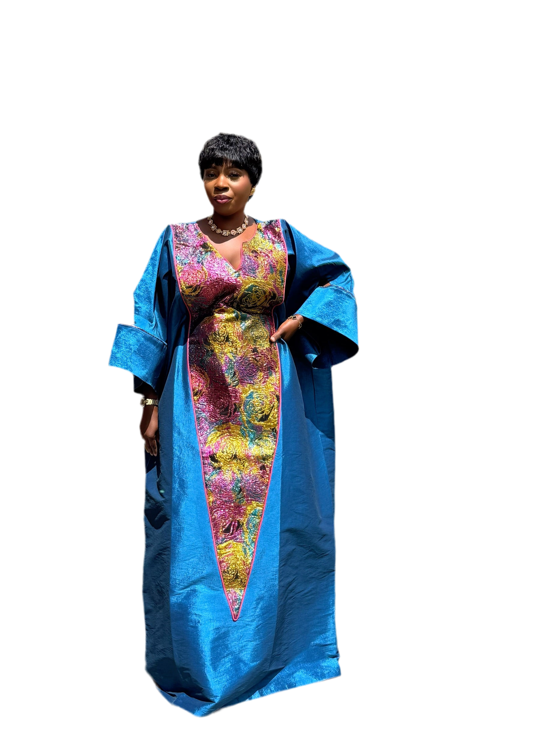 Zainab Luxe Bubu – Brocade & Taffeta Elegance (65”)