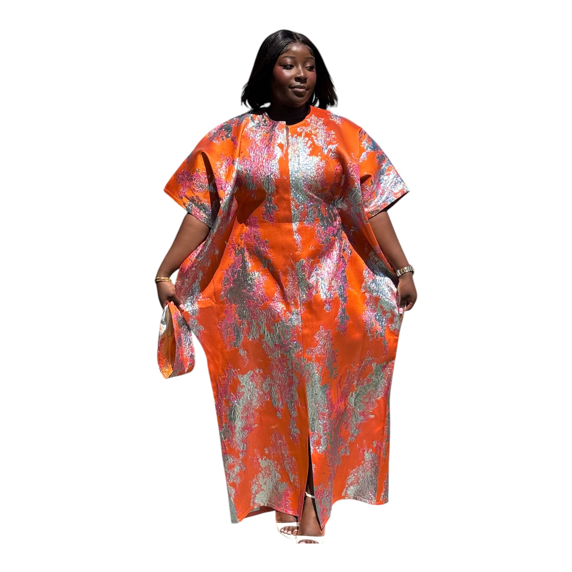 JUDY BROCADE DRESS