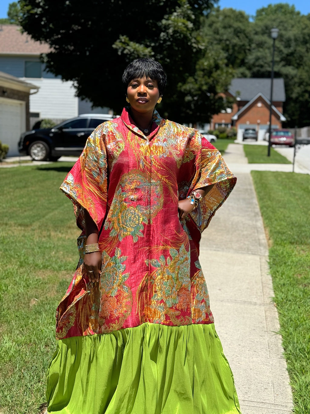 MINNAH Luxe Cascade Bubu Gown