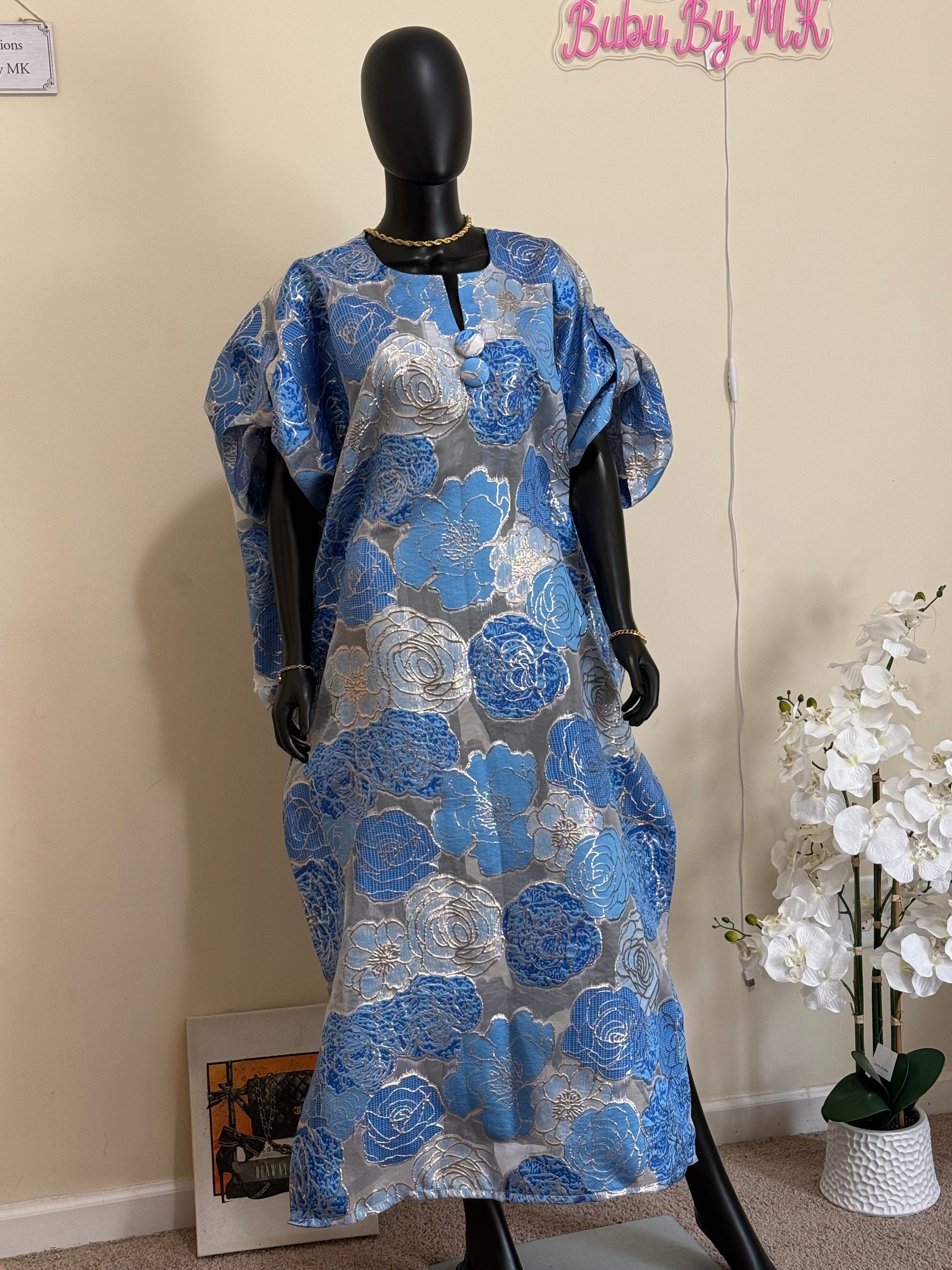 SHOLA REGULAR SIZE LUXURY BROCADE ORGANZA BUBU