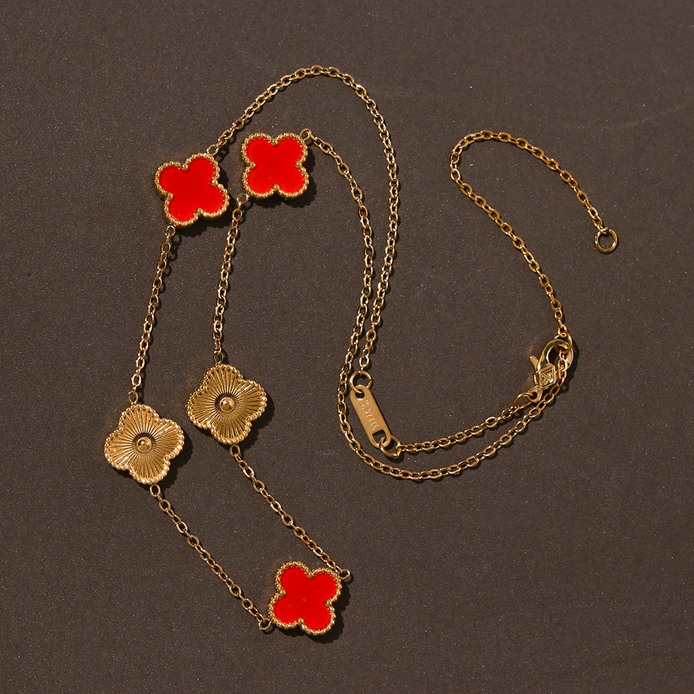 FIVE CLOVER NECKLACE