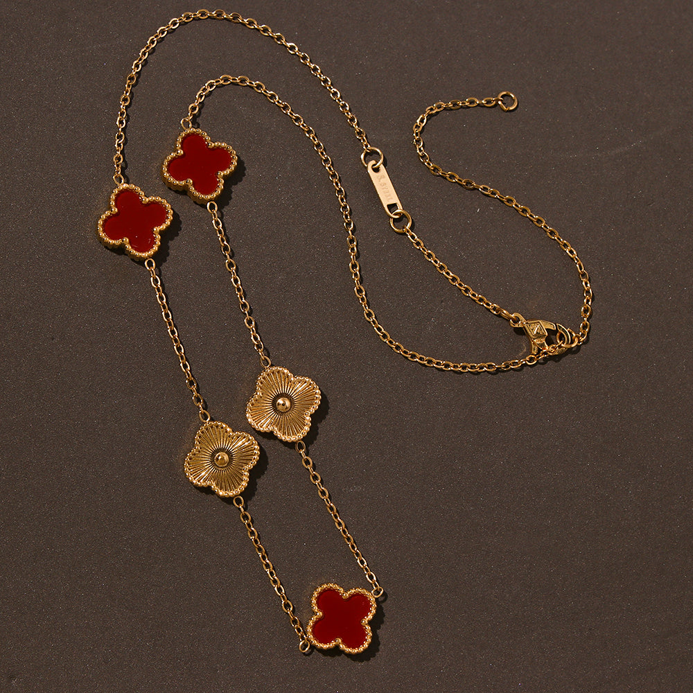 FIVE CLOVER NECKLACE
