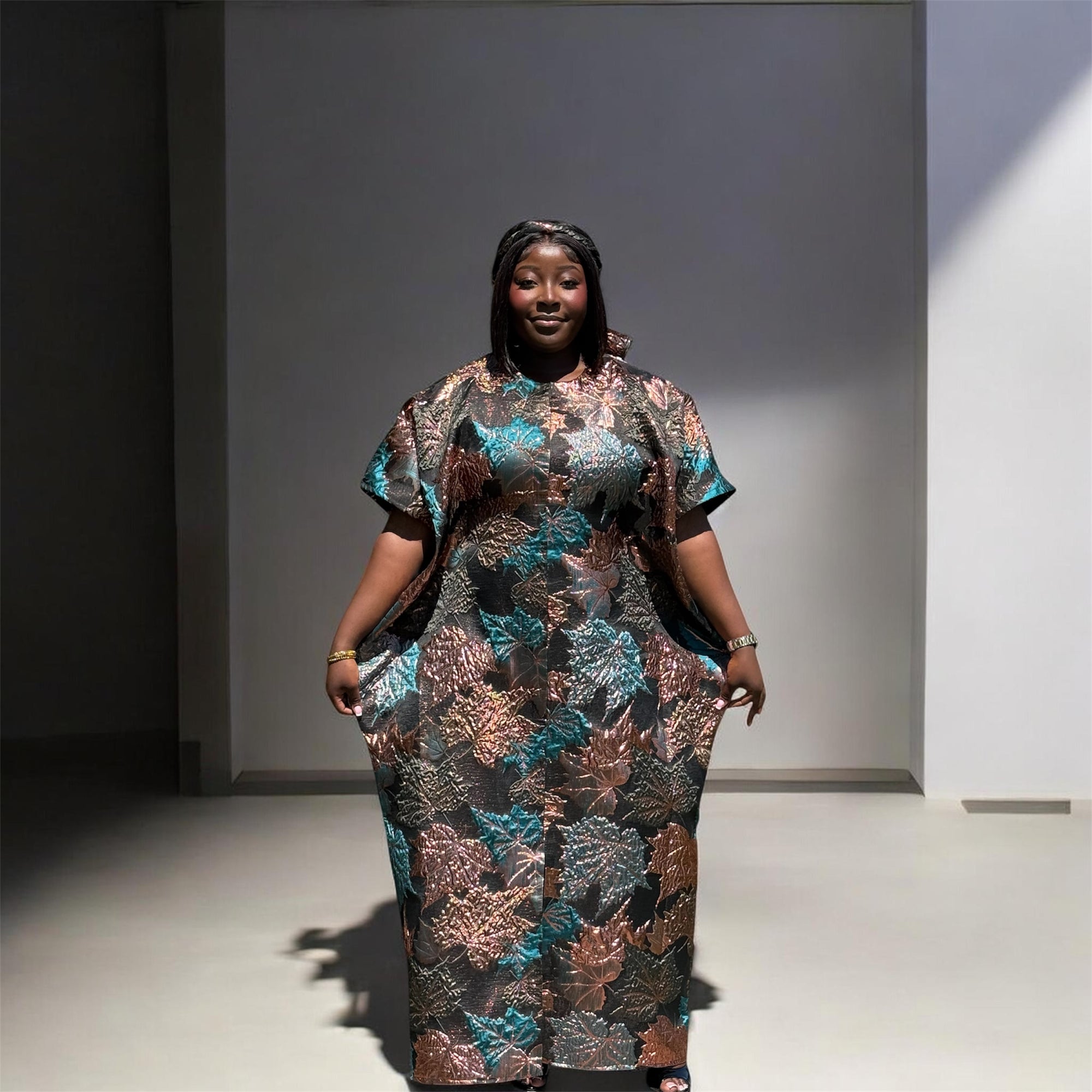 JUDY BROCADE DRESS
