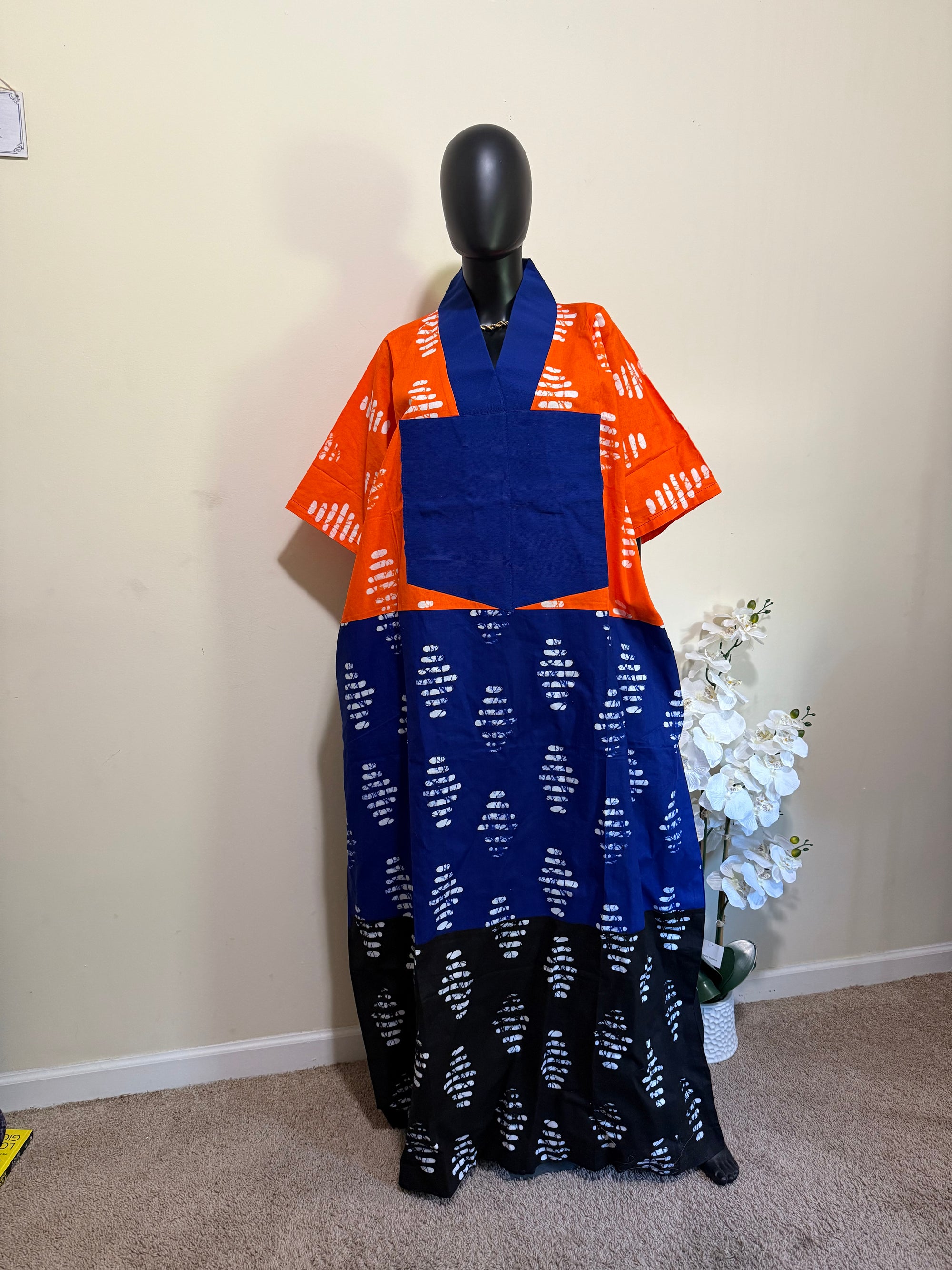 AMA  Vibrant Cotton Ankara & ASOKE Bubu