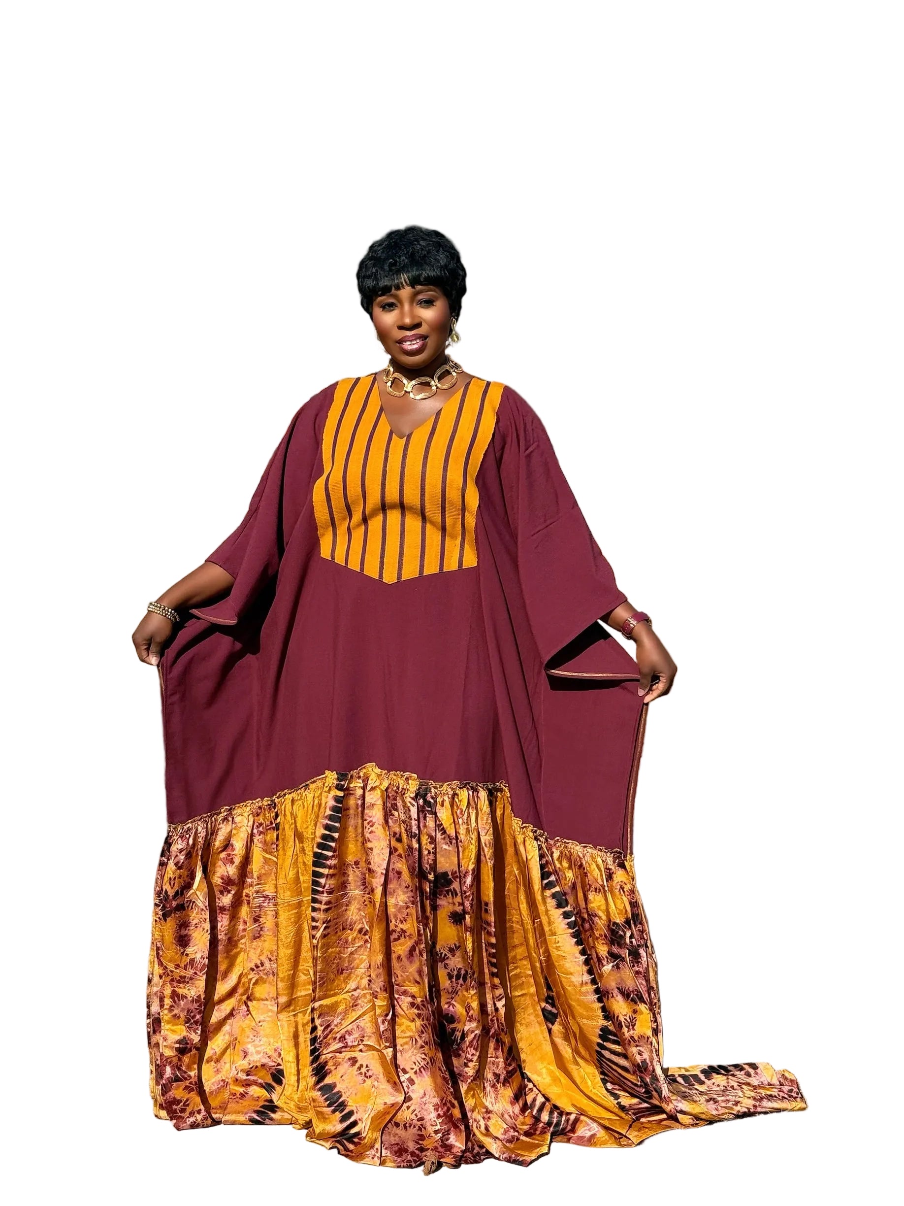 Luxury Adire ASOKE mix and Match Bubu