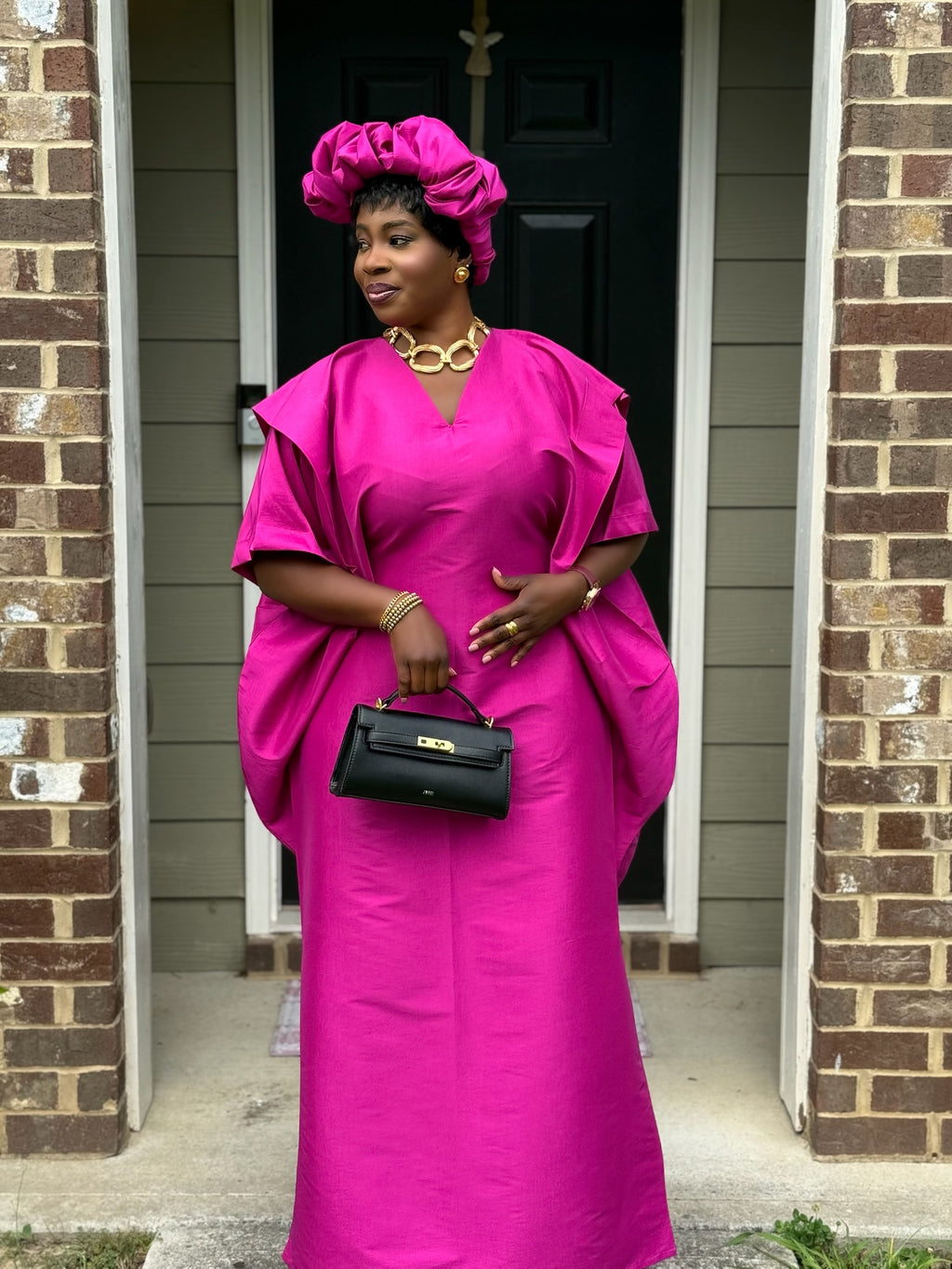 Lola Luxury Taffeta boubou Set