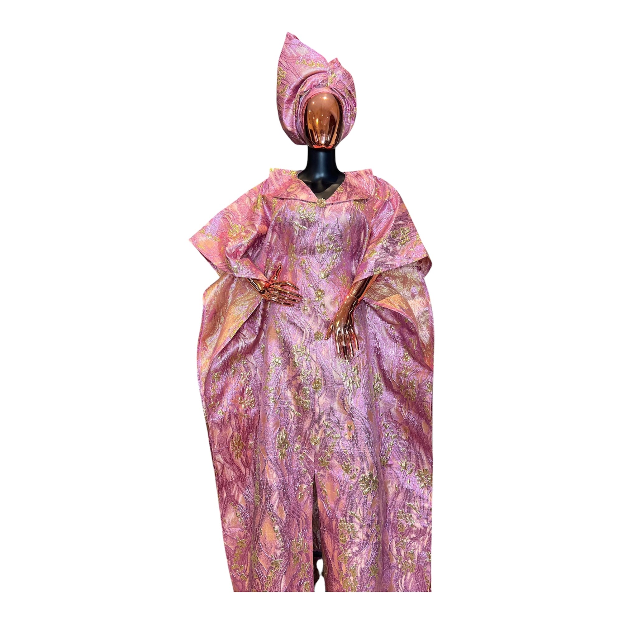 Royal Midnight Luxury Brocade Boubou