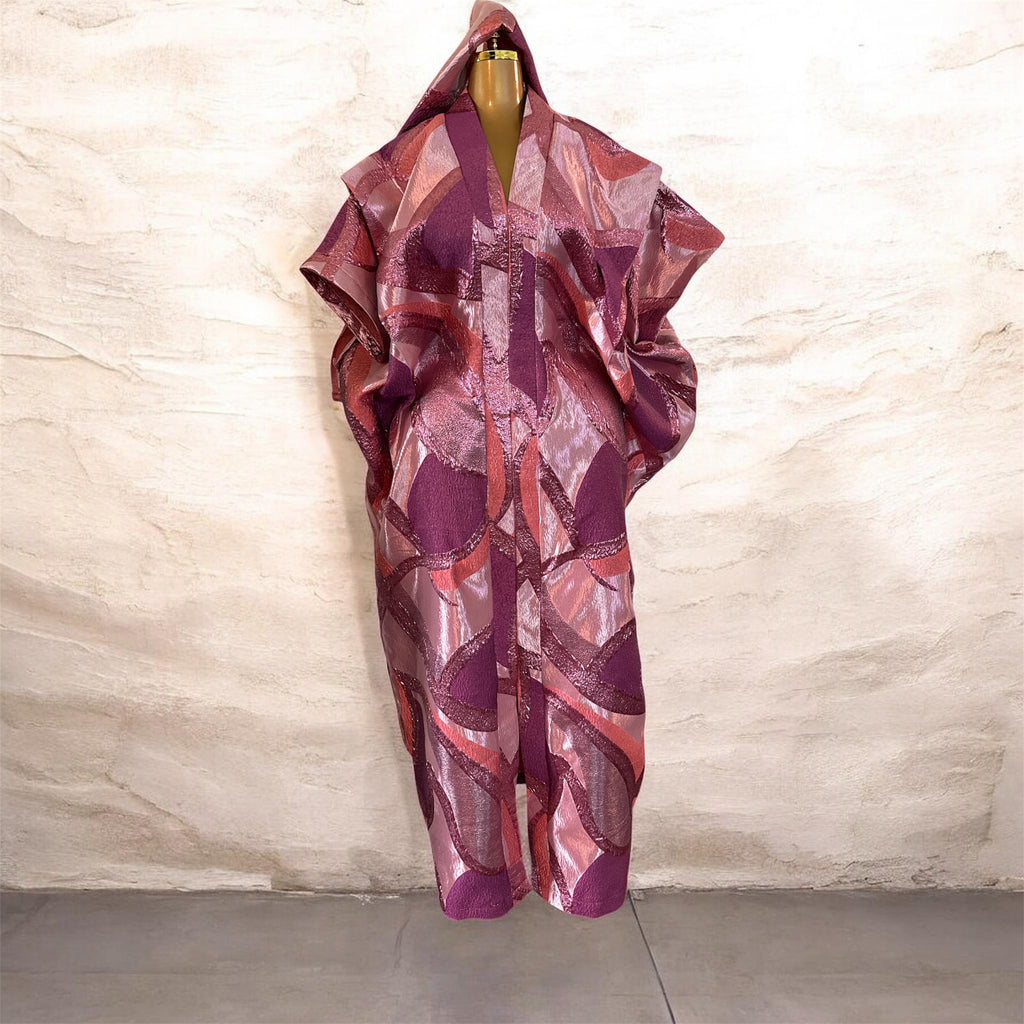 SAKINA Luxury brocade boubou dress
