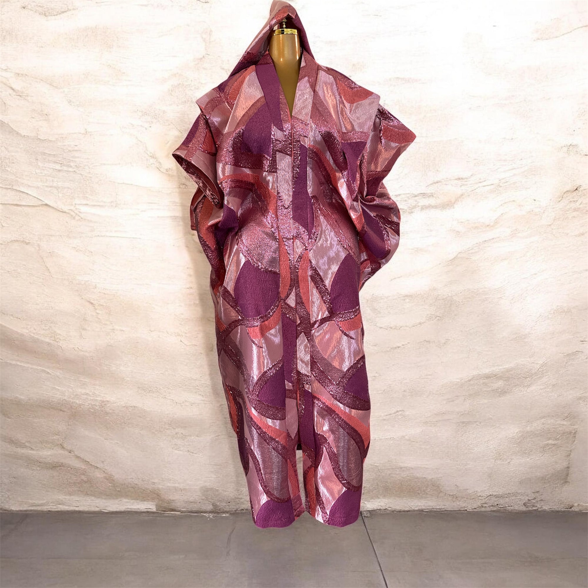 SAKINA Luxury brocade boubou dress