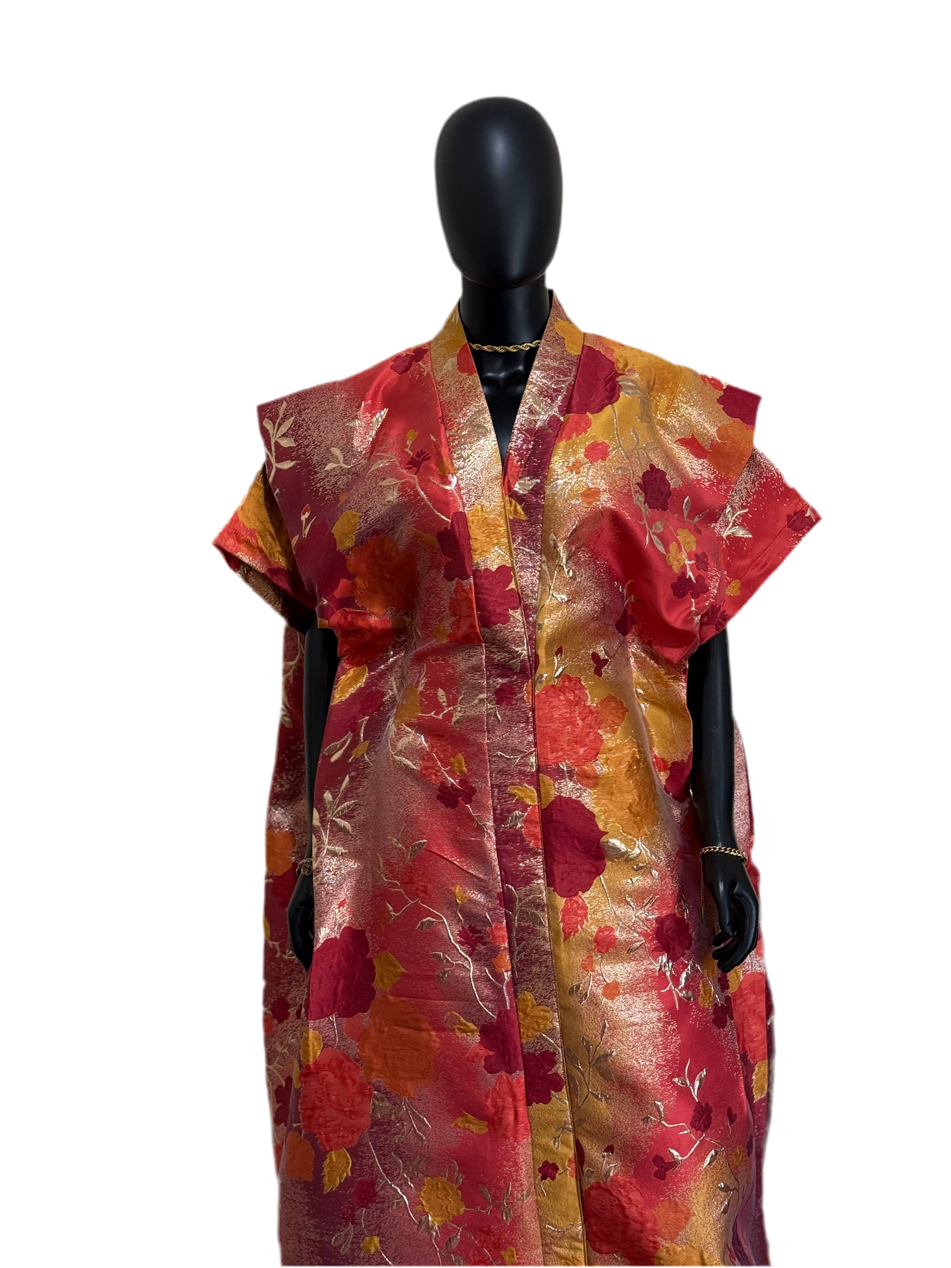 Sakina Floral Radiance Bubu with Head Scarf