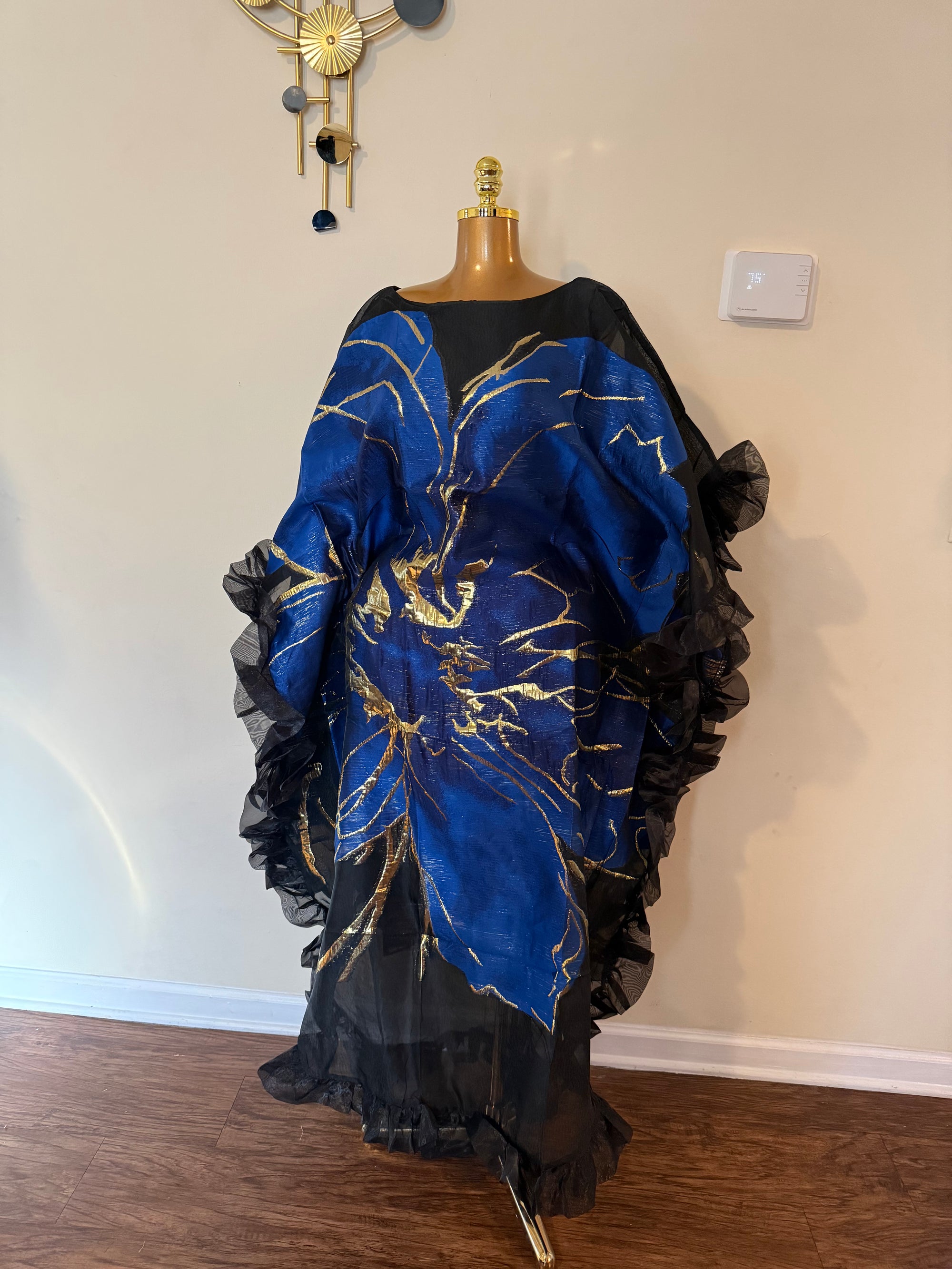 Jessica  Luxury Organza brocade boubou