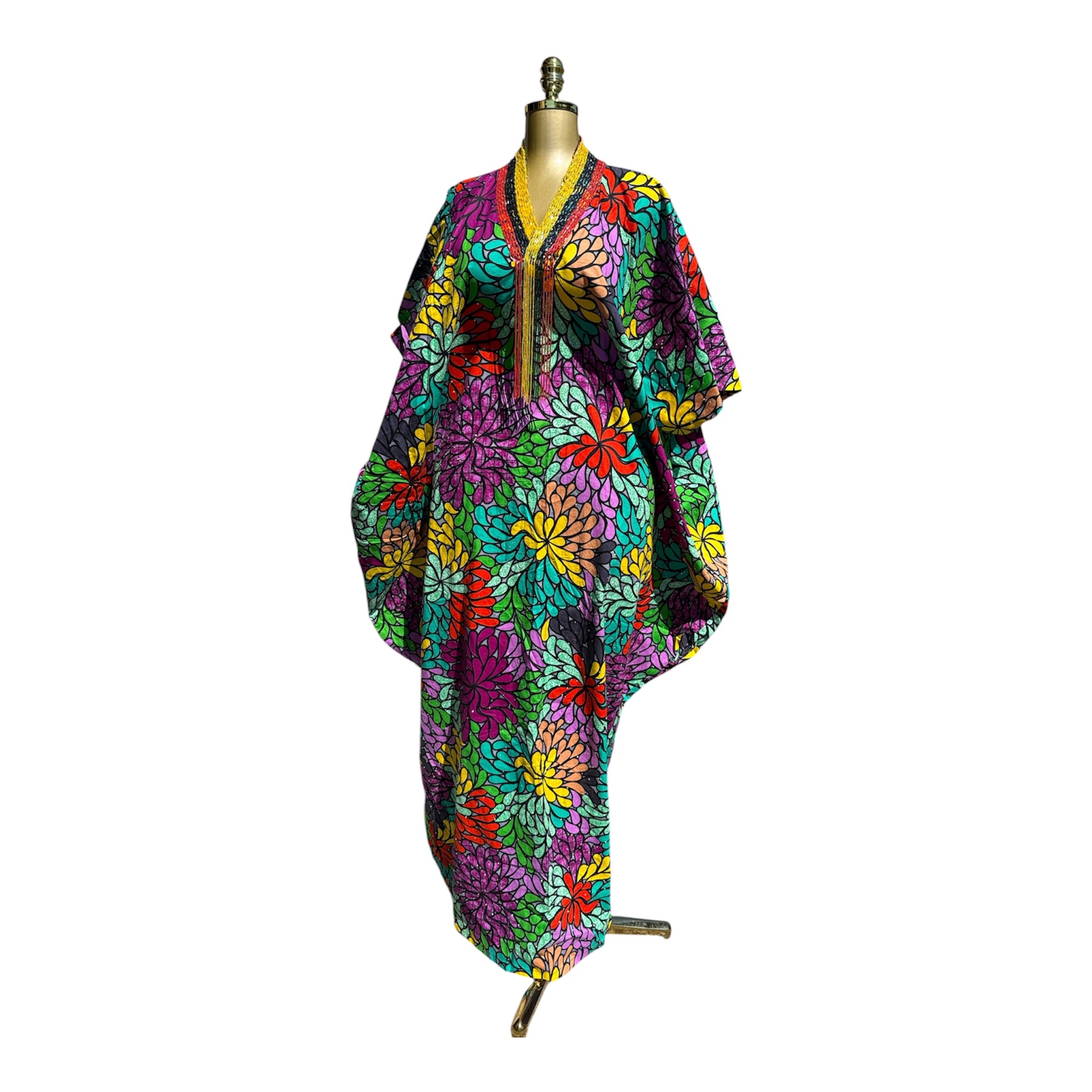 ESTHER BEADED STONED ANKARA BUBU