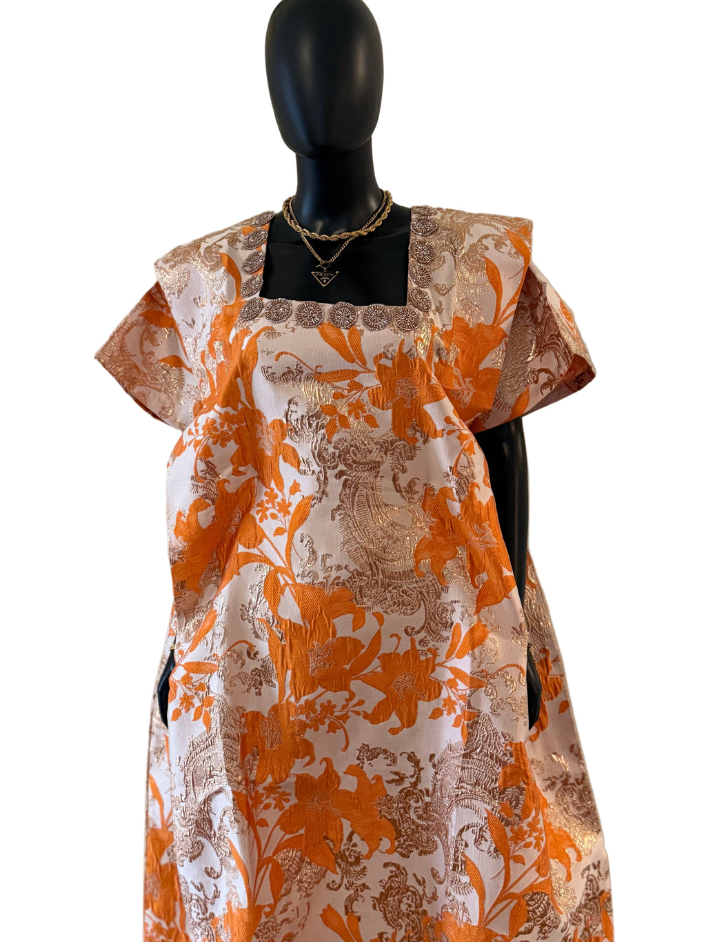 Anita Luxury brocade boubou dress