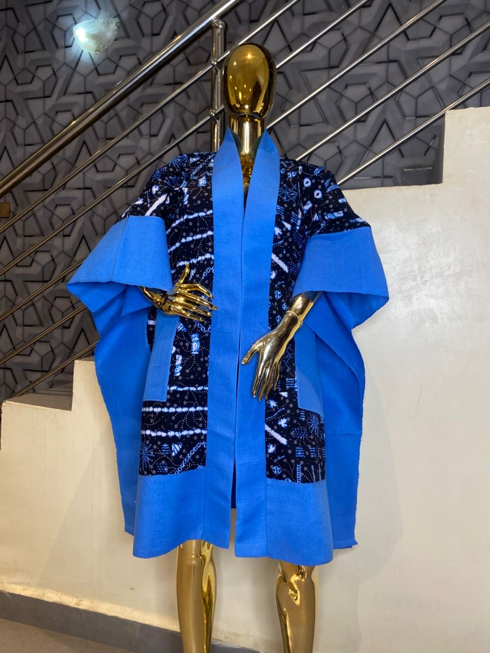 Imade Luxury Asoke and Ankara kimono