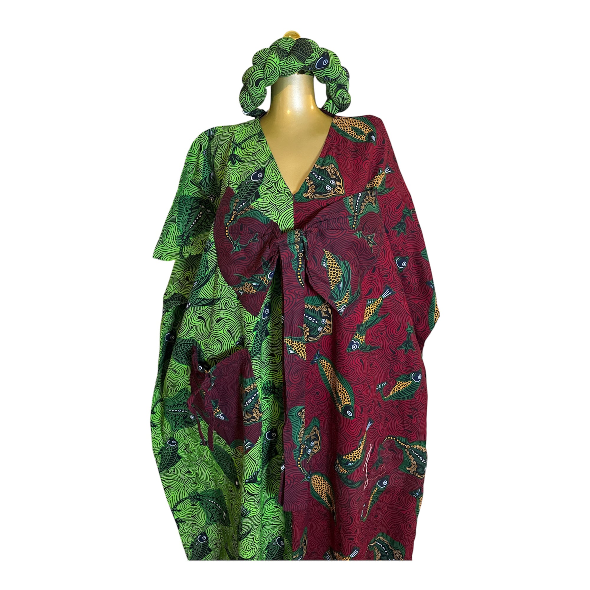 ENO ANKARA BUBU WITH BREADED HEAD BAND