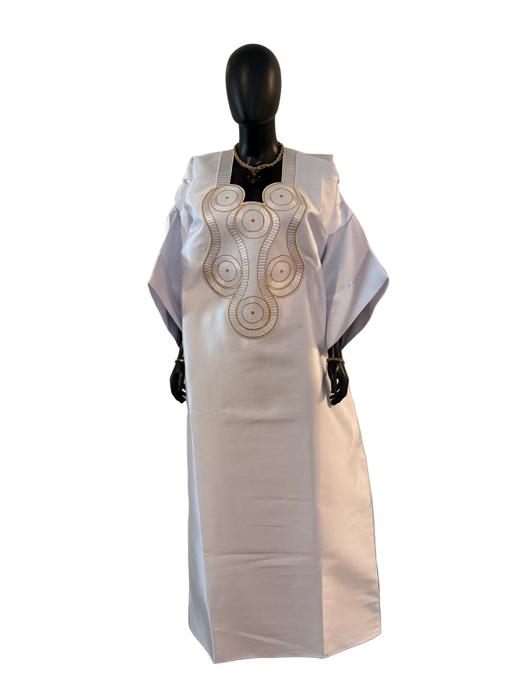 Luxury Embroidered Bubu with head wrap