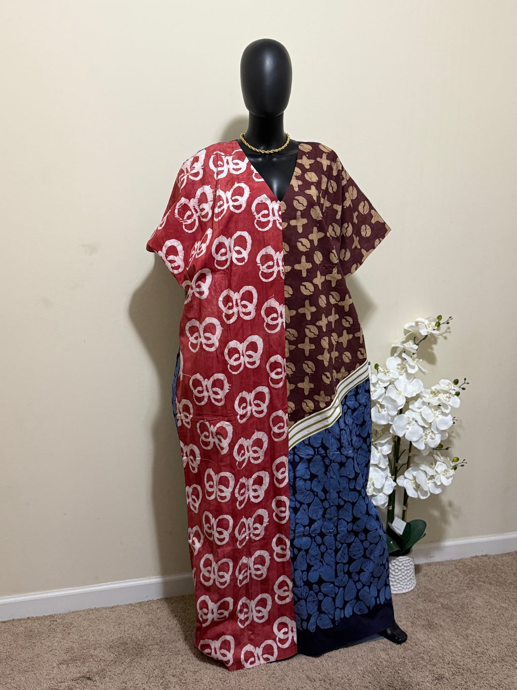 Nadia Mixed Adire and ASOKE Bubu dress 0.3
