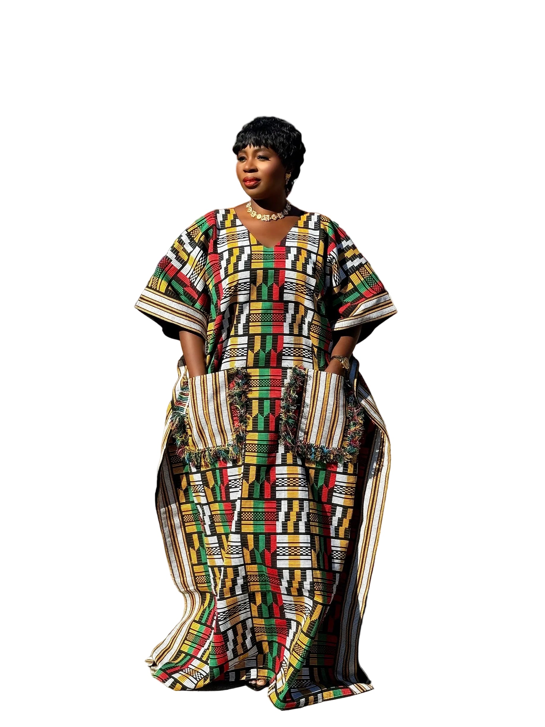 Zara Luxury Akwete (Kente) boubou