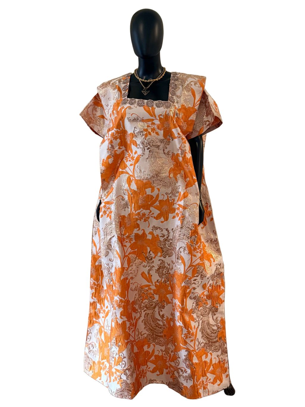 Anita Luxury brocade boubou dress