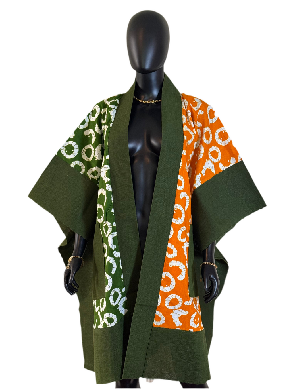 Imade Luxury Asoke and Ankara kimono