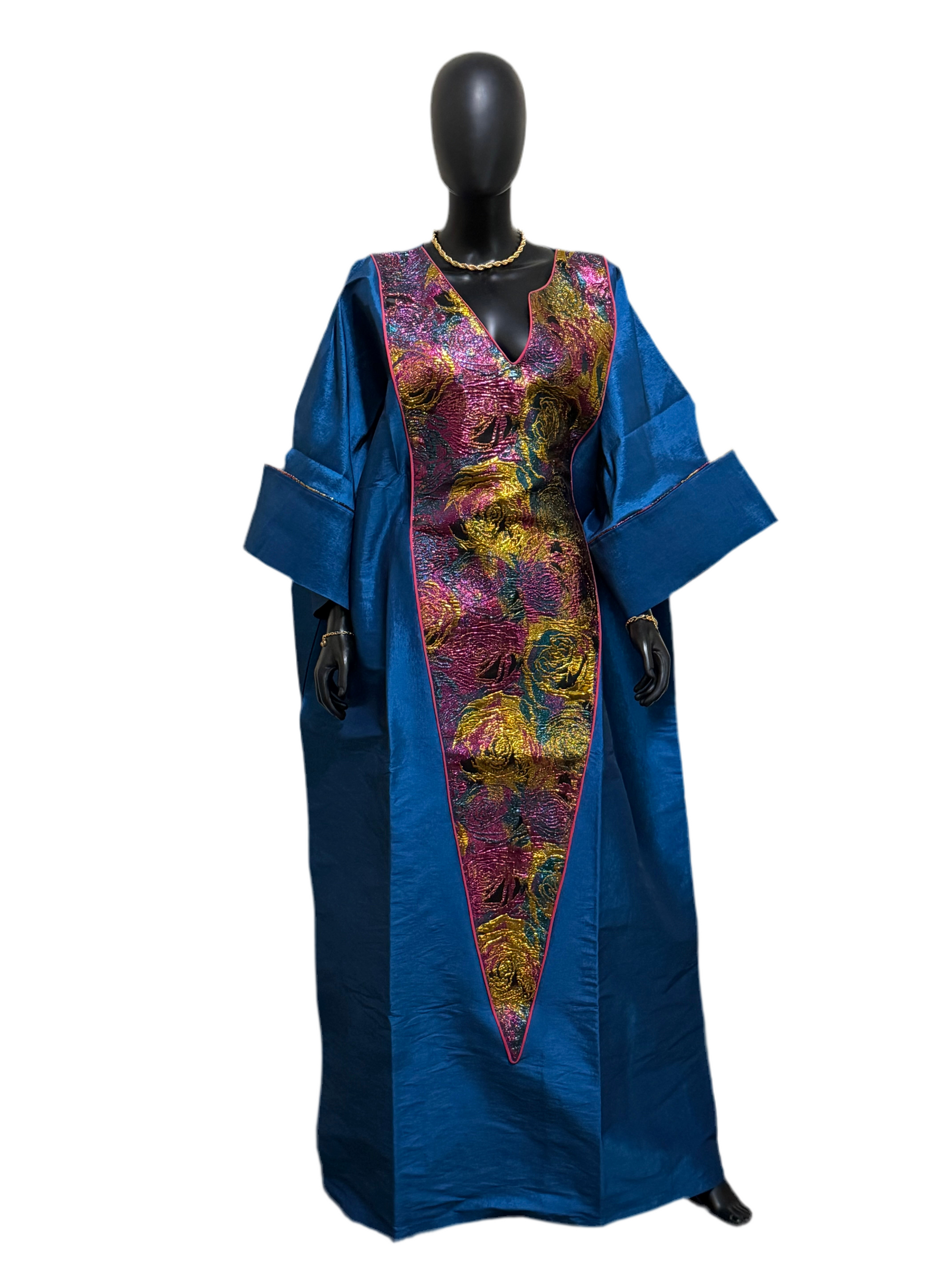 Zainab Luxe Bubu – Brocade & Taffeta Elegance (65”)