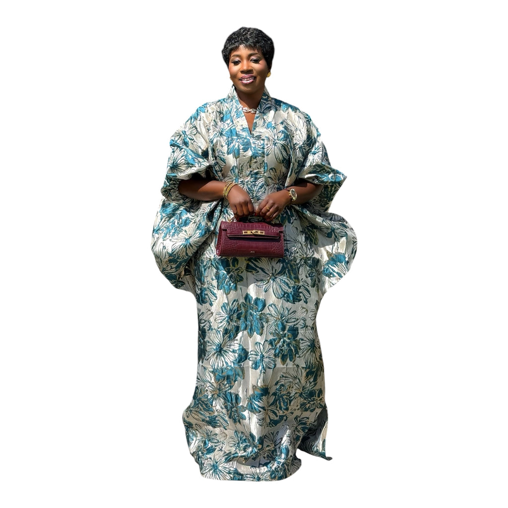 Dahlia Luxury brocade boubou dress