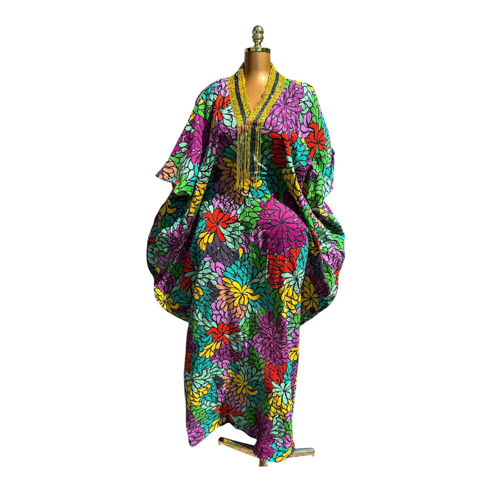 ESTHER BEADED STONED ANKARA BUBU