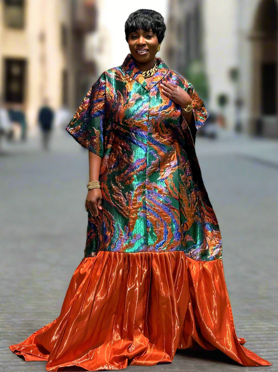 MINNAH Luxe Cascade Bubu Gown