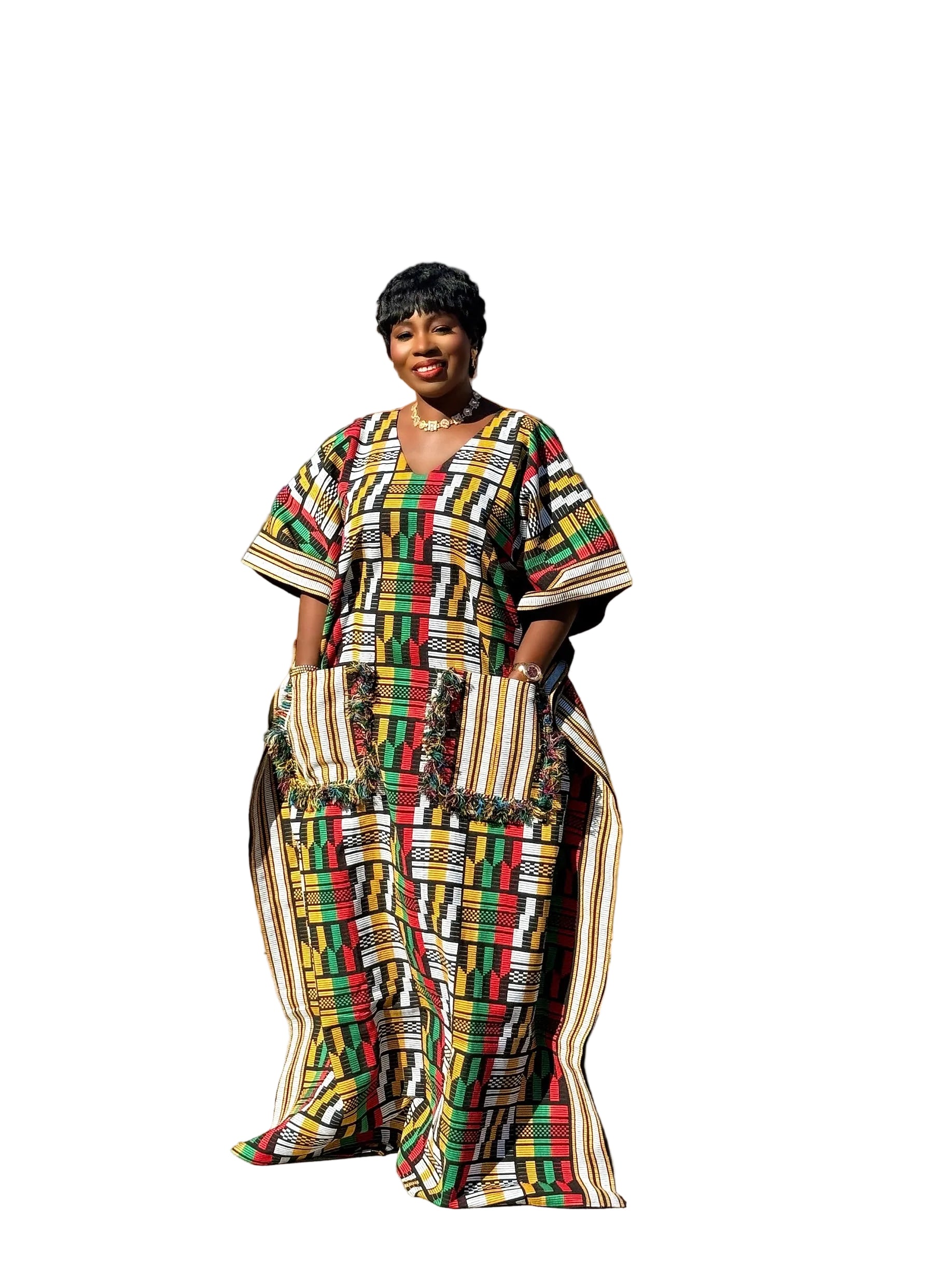 Zara Luxury Akwete (Kente) boubou