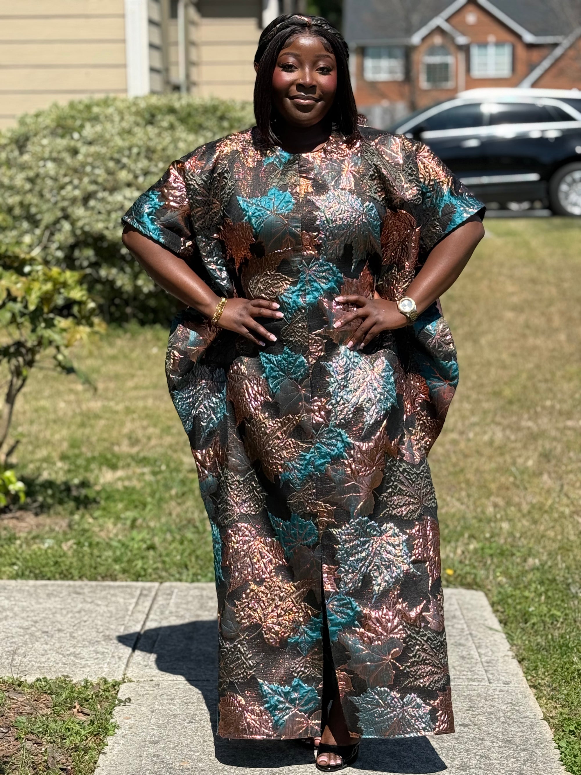 JUDY BROCADE DRESS