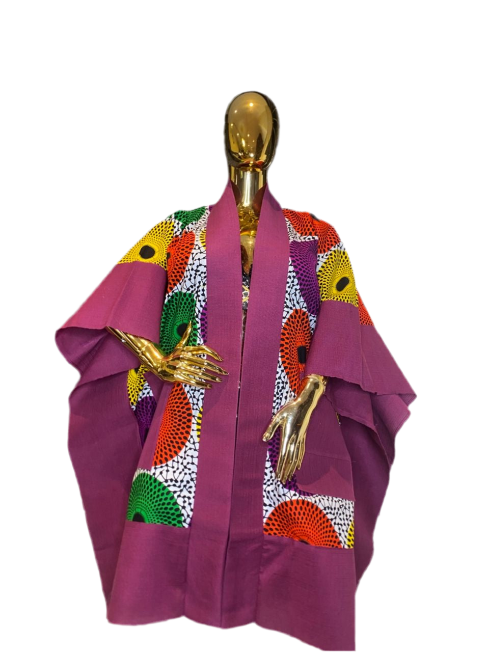 Imade Luxury Asoke and Ankara kimono