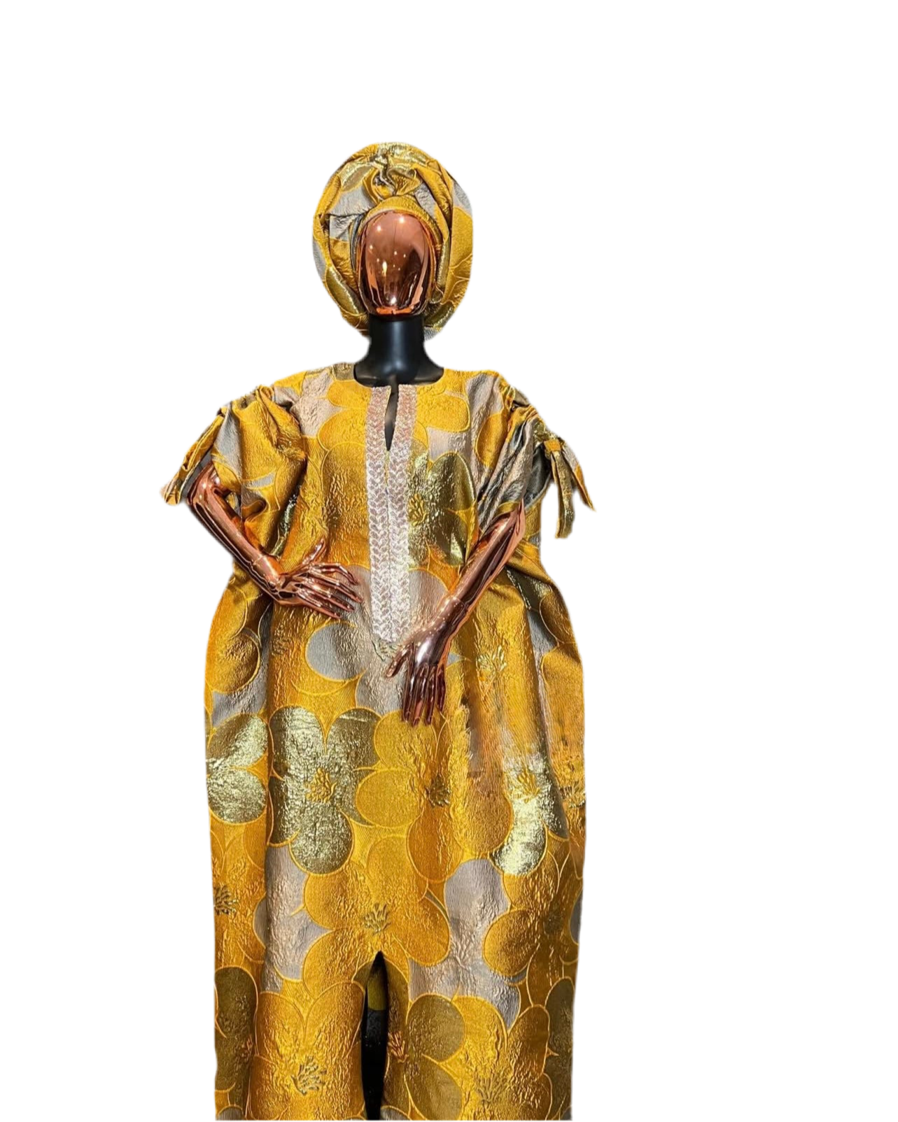 Luxury Embellished Brocade Boubou