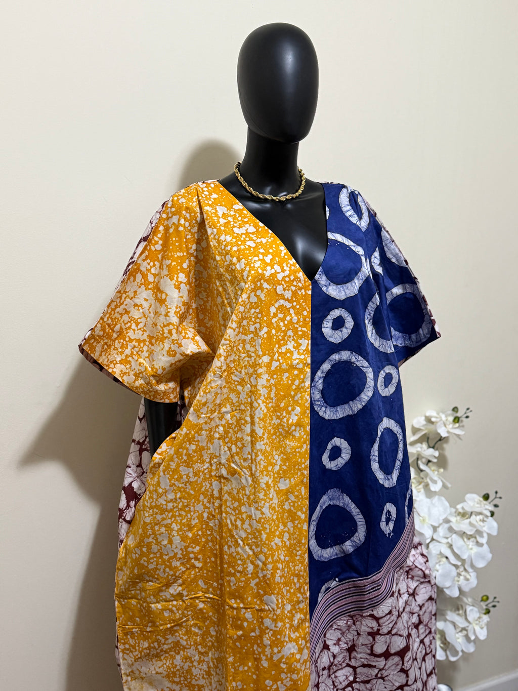 Nadia Mixed Adire and ASOKE Bubu dress 0.4