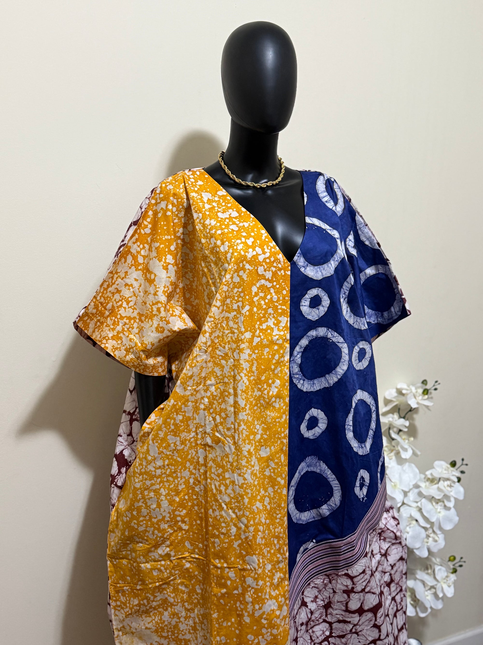 Nadia Mixed Adire and ASOKE Bubu dress 0.4