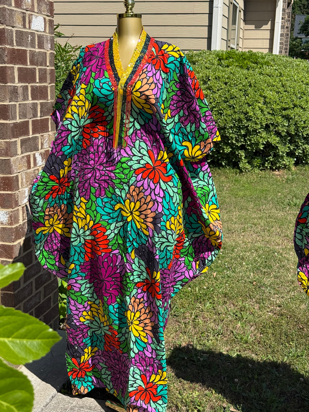 ESTHER BEADED STONED ANKARA BUBU