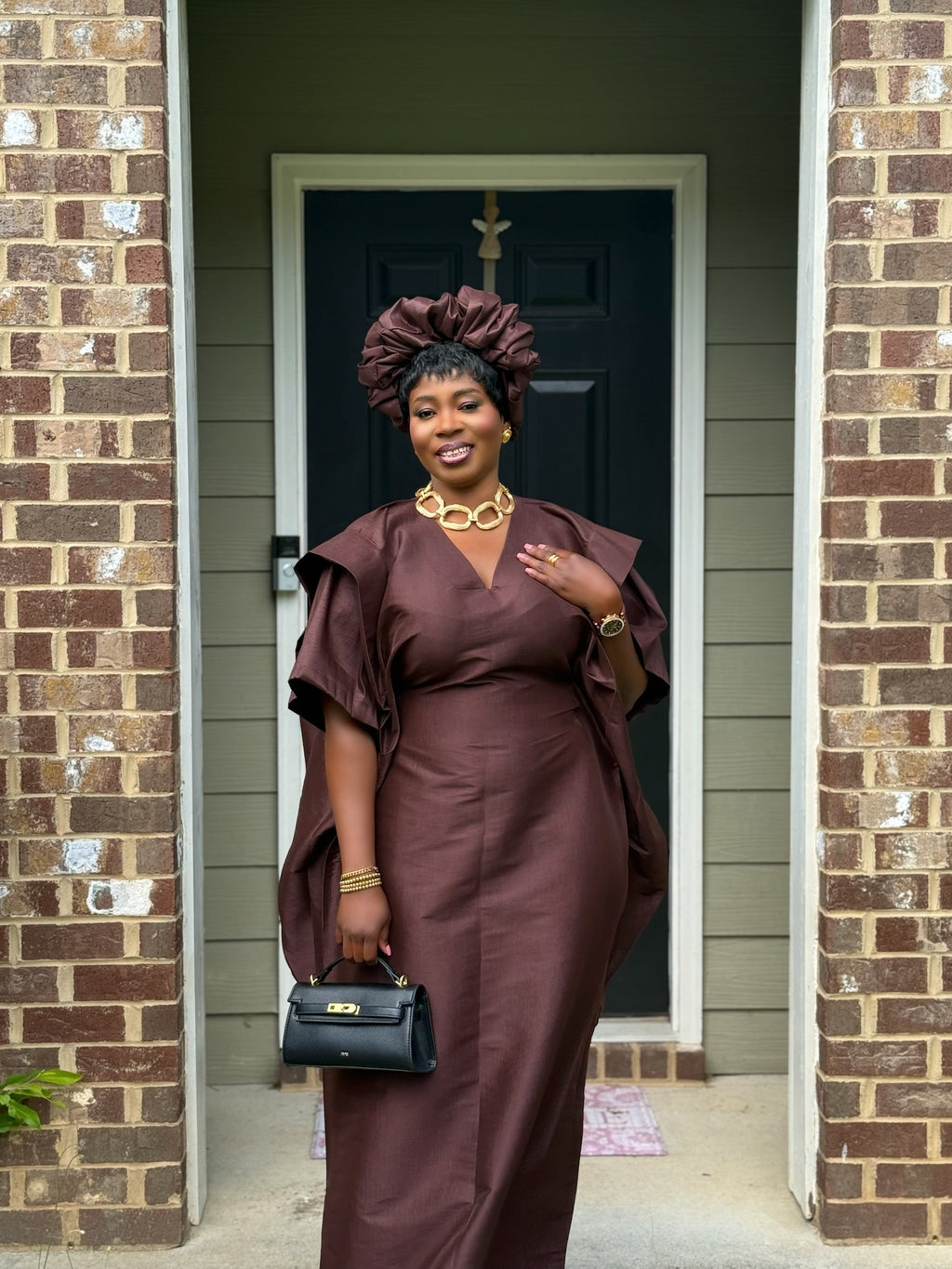 Lola Luxury Taffeta boubou Set