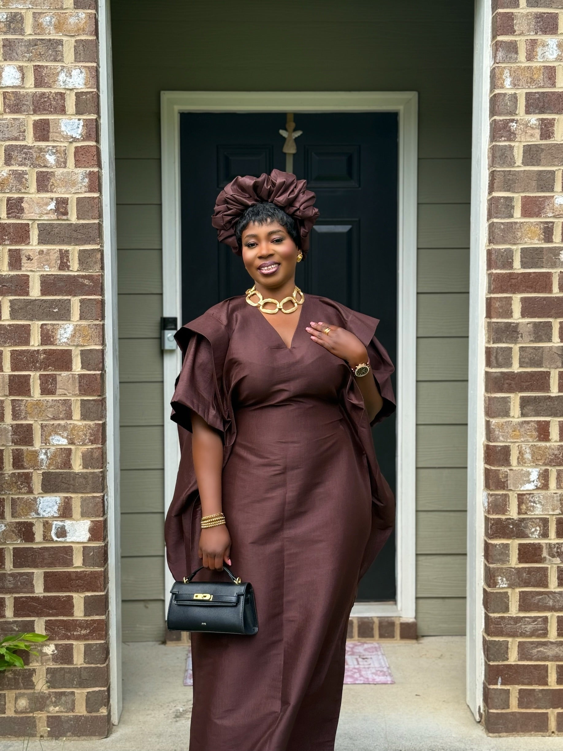Lola Luxury Taffeta boubou Set