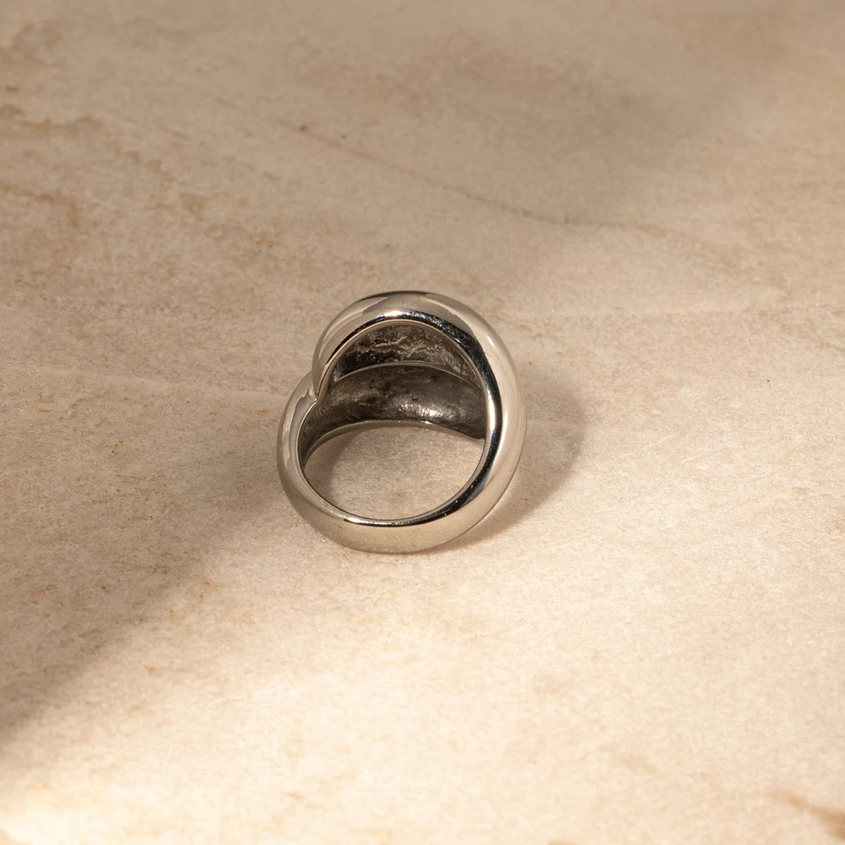 CROSS STACKING RING