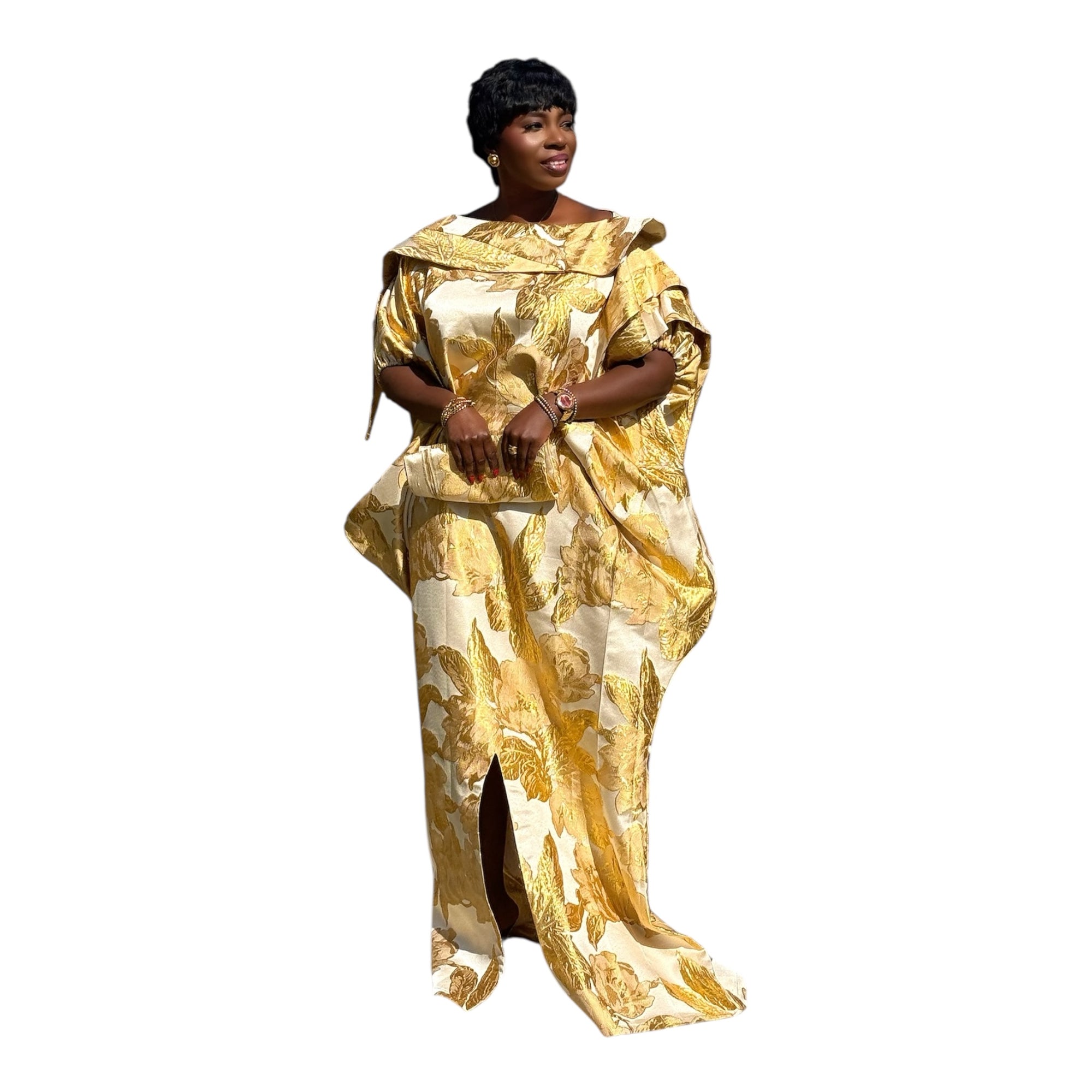 ZEINA LUXURY BROCADE BOUBOU