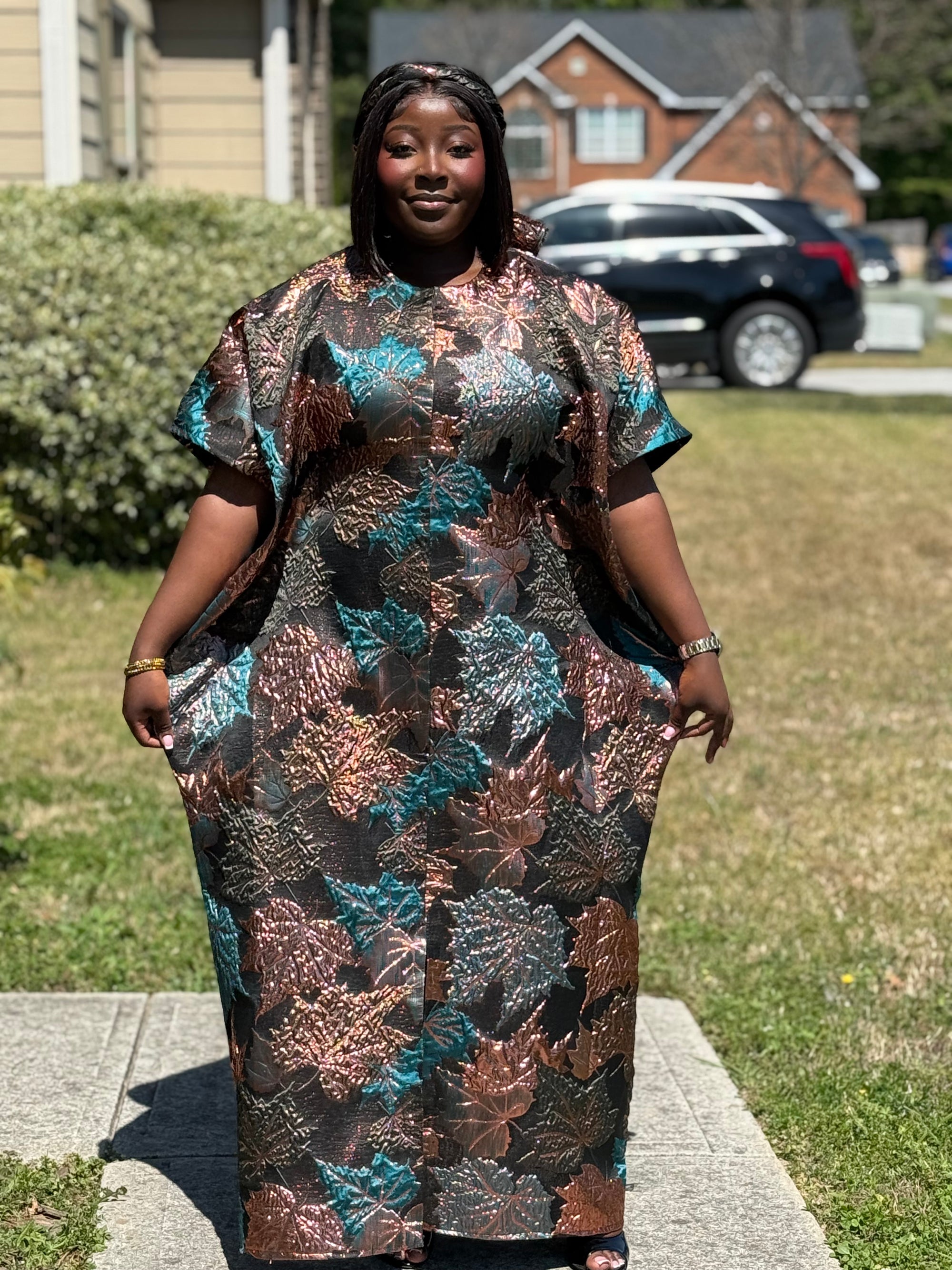 JUDY BROCADE DRESS