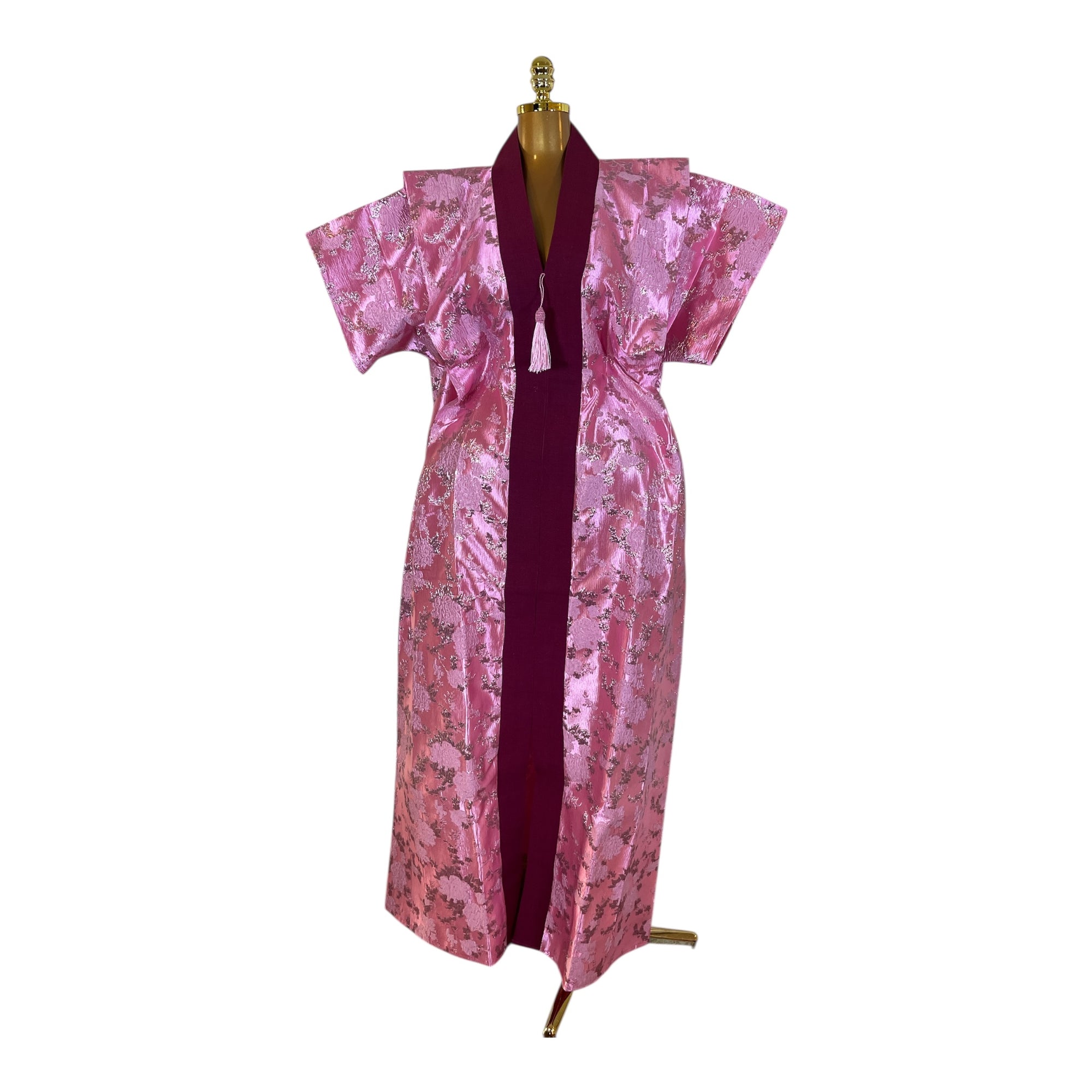 JASMIN Luxury brocade boubou dress with Asoke