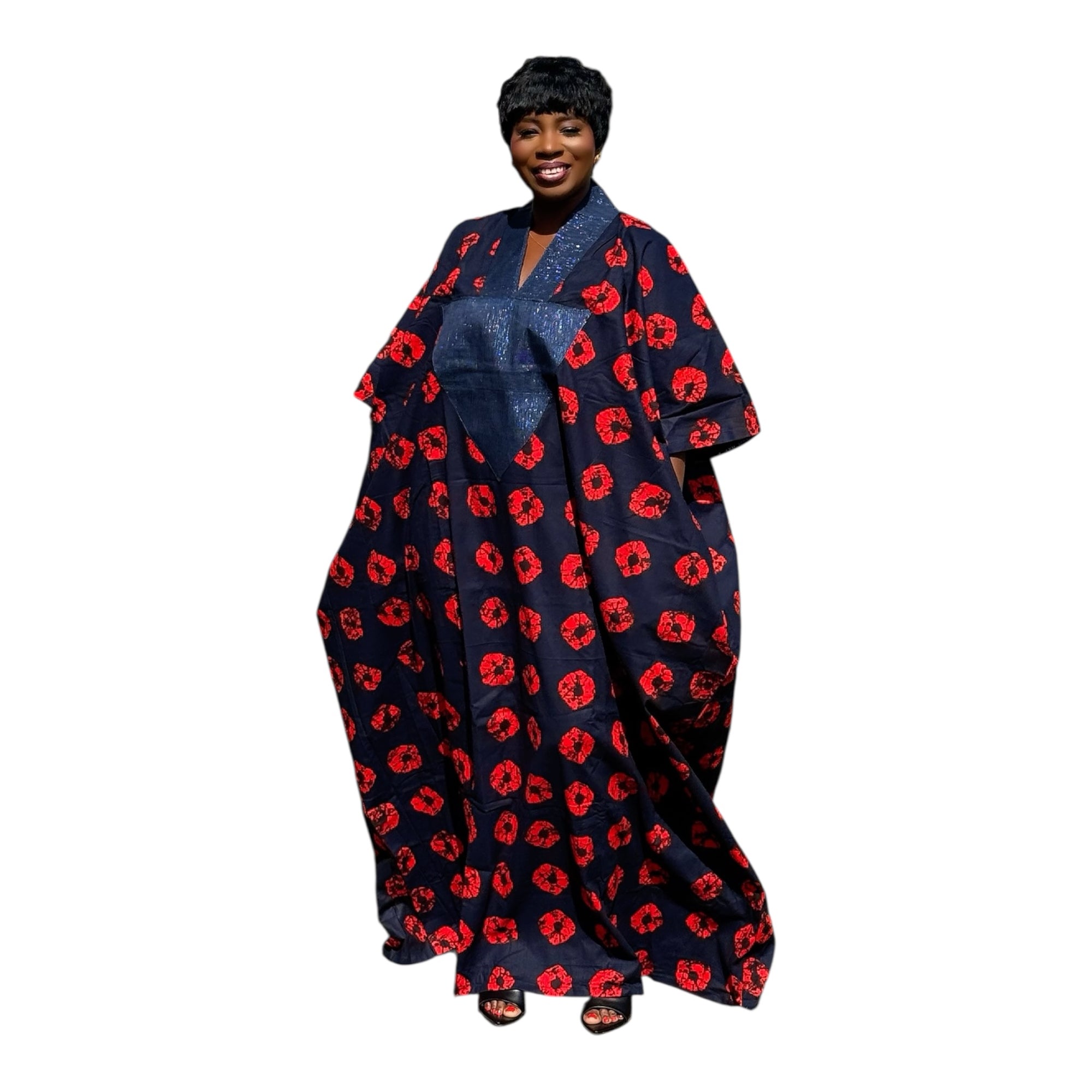 EMMA oversized Ankara Bubu