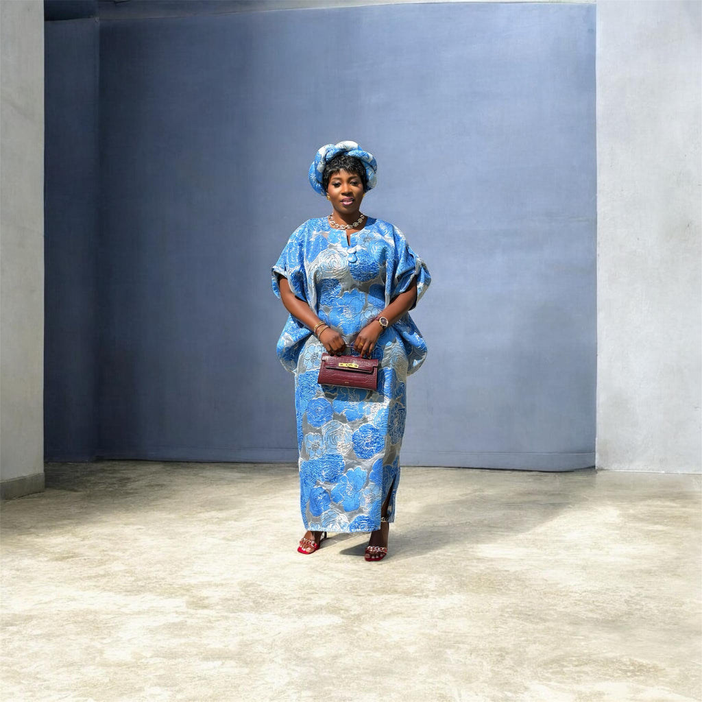 AMA ORGANZA BUBU  DRESS SET
