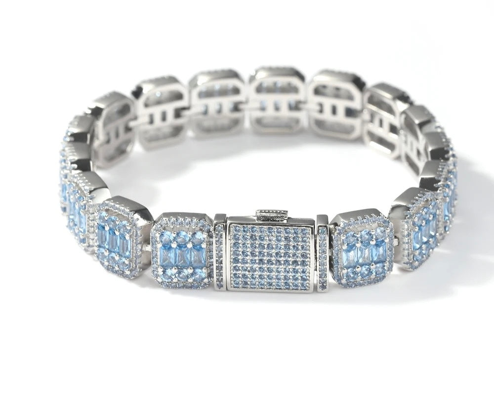 13MM BAGUETTE CZ BRACELETS