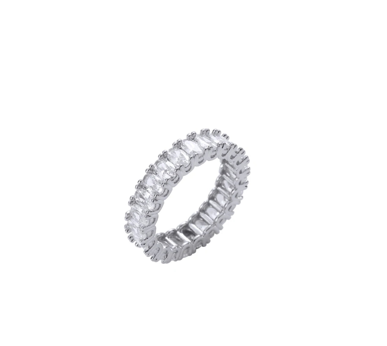 IVY SQUARE CUT BAND RING